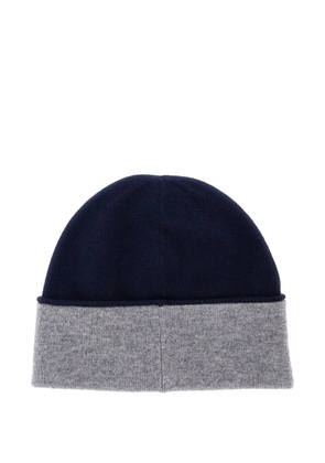 Kangra contrasting brim beanie - Blue