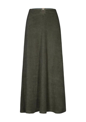 Johanna Ortiz Keel maxi skirt - Green