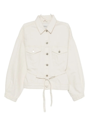 Reformation Luna denim jacket - White