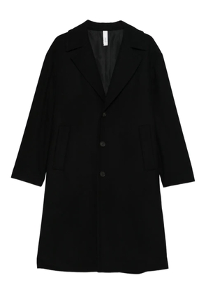 Hevo Ostuni buttoned coat - Black