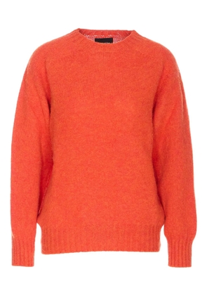 Howlin' Forever Never More crew-neck sweater - Orange