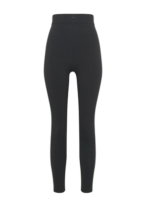 Marine Serre moon-logo leggings - Black