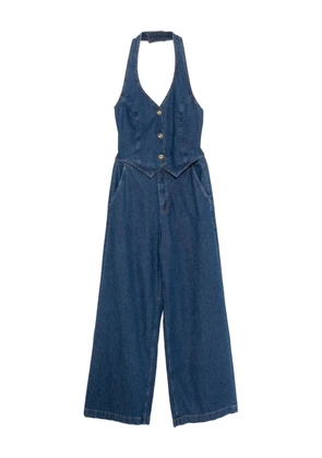 Reformation Lorenza denim jumpsuit - Blue