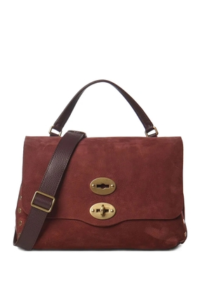 Zanellato leather tote bag - Red