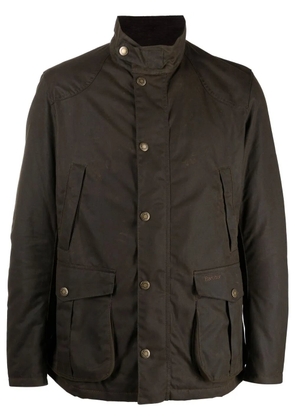 Barbour press-stud cotton jacket - Green
