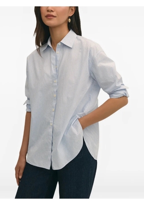 Brooks Brothers striped poplin shirt - White