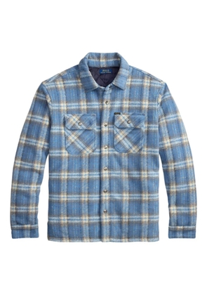 Polo Ralph Lauren plaid-pattern overshirt - Blue