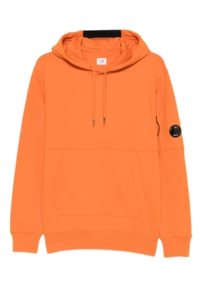 C.P. Company lens-detail hoodie - Orange