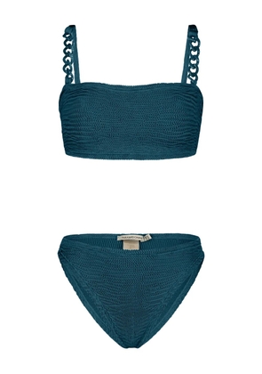 PARAMIDONNA Penelope chain-straps bikini - Blue