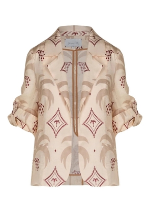 Johanna Ortiz Unfolded Moment blazer - Neutrals