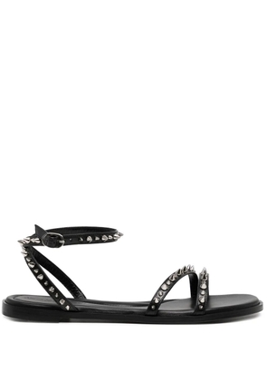 Alexander McQueen spike-stud leather sandals - Black