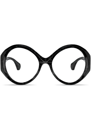 Alain Mikli oval-frame sunglasses - Black