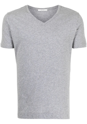 Adam Lippes V-neck cotton T-shirt - Grey