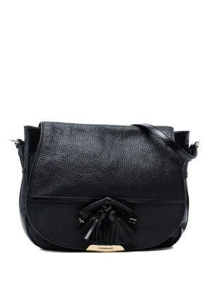 Burberry Pre-Owned 2000-2017 Medium Grained Leather Maydown shoulder bag - Black