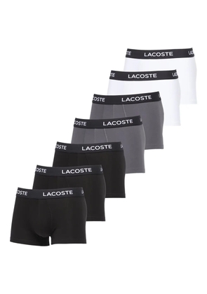 Lacoste logo-waistband boxers (pack of seven) - Black
