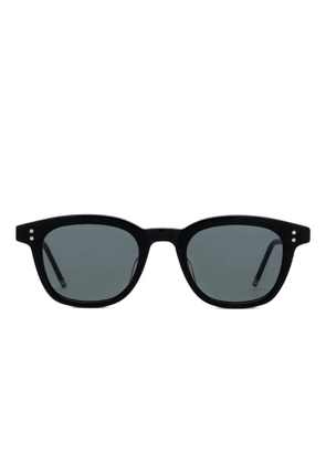 Thom Browne Eyewear rectangle-frame sunglasses - Black