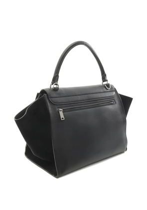 Celine Pre-Owned medium Trapeze leather handbag - Black