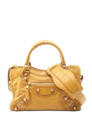 Balenciaga Pre-Owned 2010s Mini City tote bag - Yellow