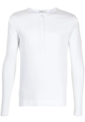 Adam Lippes long-sleeved cotton T-shirt - White