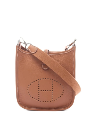 Hermès Pre-Owned Evelyne III clemence leather shoulder bag - Brown
