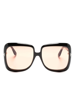 TOM FORD Eyewear oversize-frame sunglasses - Black