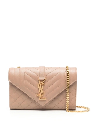 Saint Laurent small Envelope shoulder bag - Neutrals