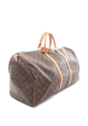 Louis Vuitton Pre-Owned 2001 Keepall 55 monogram boston bag - Brown
