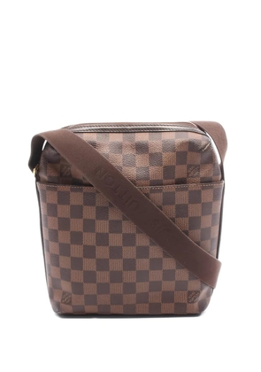 Louis Vuitton Pre-Owned 2013 Damier Ebene trotabourg cross body bag - Brown
