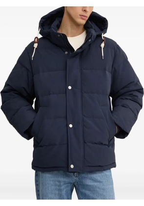 Gant hooded buttoned jacket - Blue