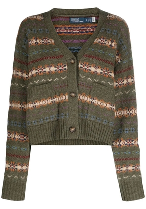 Polo Ralph Lauren Fair Isle cardigan - Green