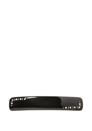 Jennifer Behr crystal nora french barrette - Black