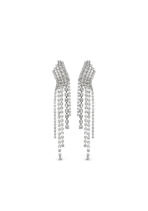 Jennifer Behr Zayla crystal drop earrings - Silver