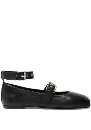 Ba&Sh Canya buckle-strap ballet flats - Black