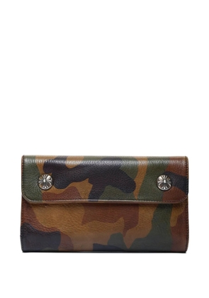 Chrome Hearts 2000s Cross Ball wallet - Green