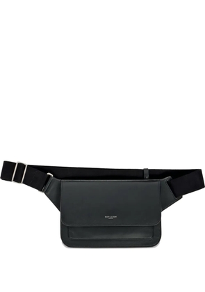 Saint Laurent Paris leather belt bag - Black