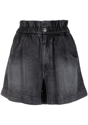 MARANT ÉTOILE Titea paperbag shorts - Grey