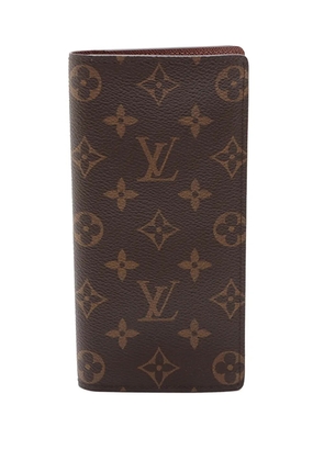 Louis Vuitton Pre-Owned 2021-2025 Monogram Brazza Wallet long wallets - Brown