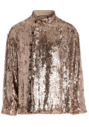 Gucci sequinned shirt - Pink