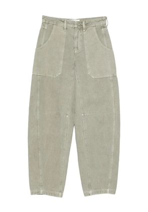 SLVRLAKE Rookie patch-pocket cargo jeans - Green