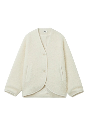 b+ab button jacket - Neutrals