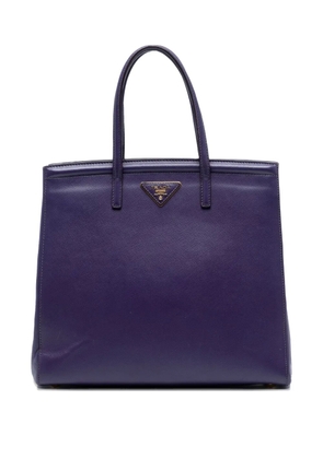 Prada Pre-Owned 2000-2025 Saffiano Lux satchel - Purple