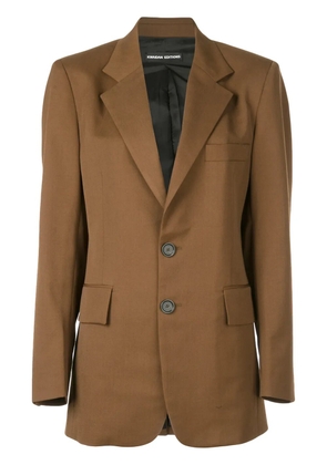 Kwaidan Editions boyfriend blazer - Brown