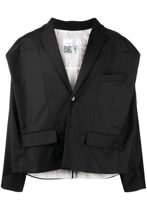 Natasha Zinko Cropped Box Jacket - Black