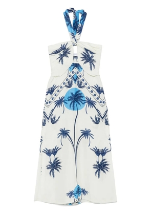 Raquel Diniz Ipanema midi dress - White