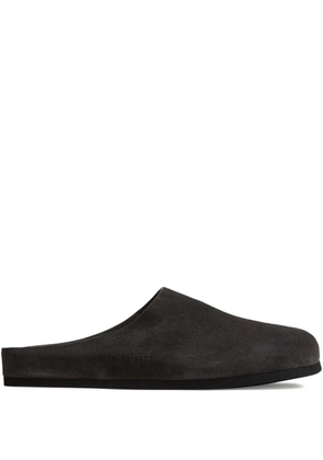 Common Projects suede flat mules - Grey