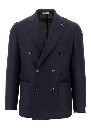 BRERAS MILANO double-breasted blazer - Blue