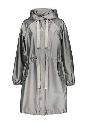 Herno satin-finish parka - Grey