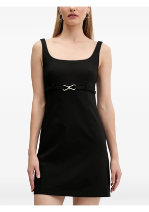 HUGO buckle-strap mini dress - Black