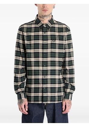 Fred Perry tartan-pattern shirt - Green