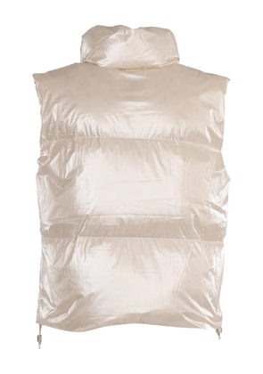 K-Way THILLE THERMO PEARLY puffed gilet - Neutrals